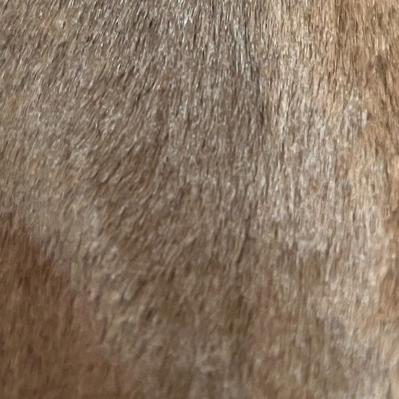 FDJ French Dressing Jeans Knee-Length Faux Suade Vest w/ Faux Fur Lining - Picture 8 of 8